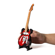 The Rolling Stones "Tongue and Lips" Mini Guitar