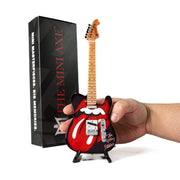 The Rolling Stones "Tongue and Lips" Mini Guitar