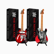 The Rolling Stones "Tongue and Lips" and "Tattoo You" Mini Guitar Set
