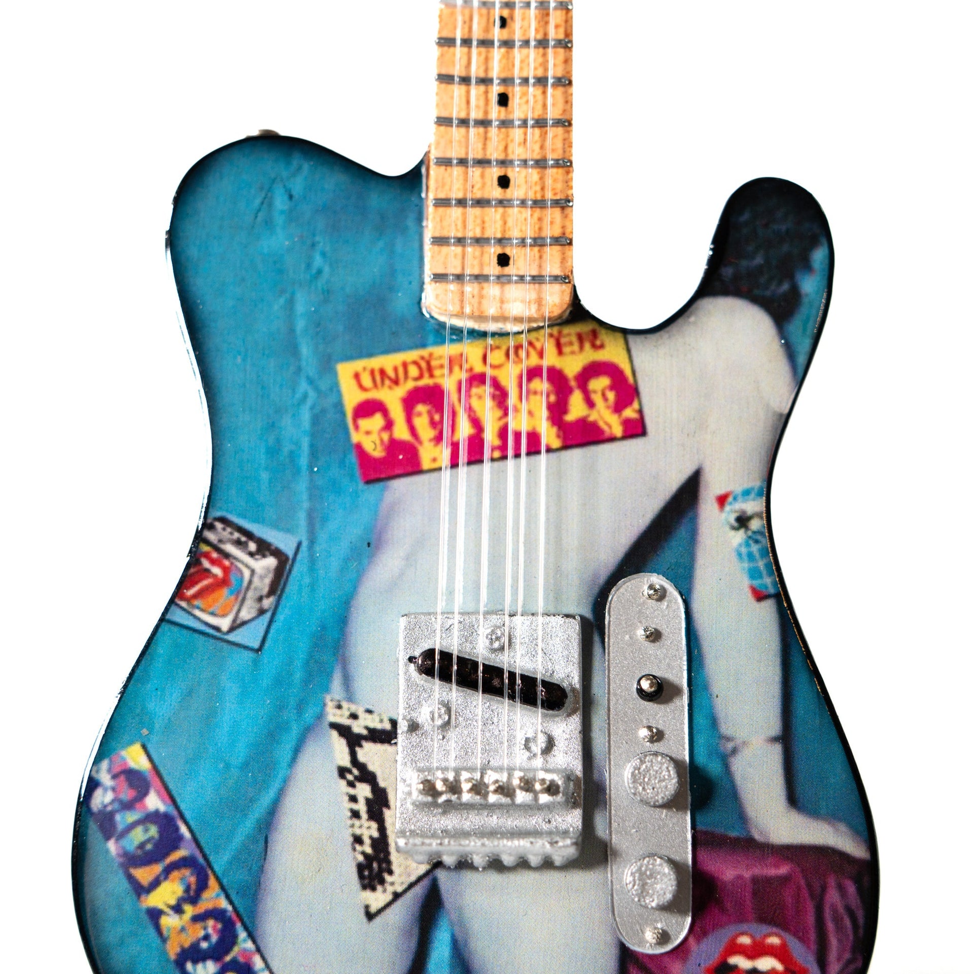 The Rolling Stones "Undercover" Mini Guitar