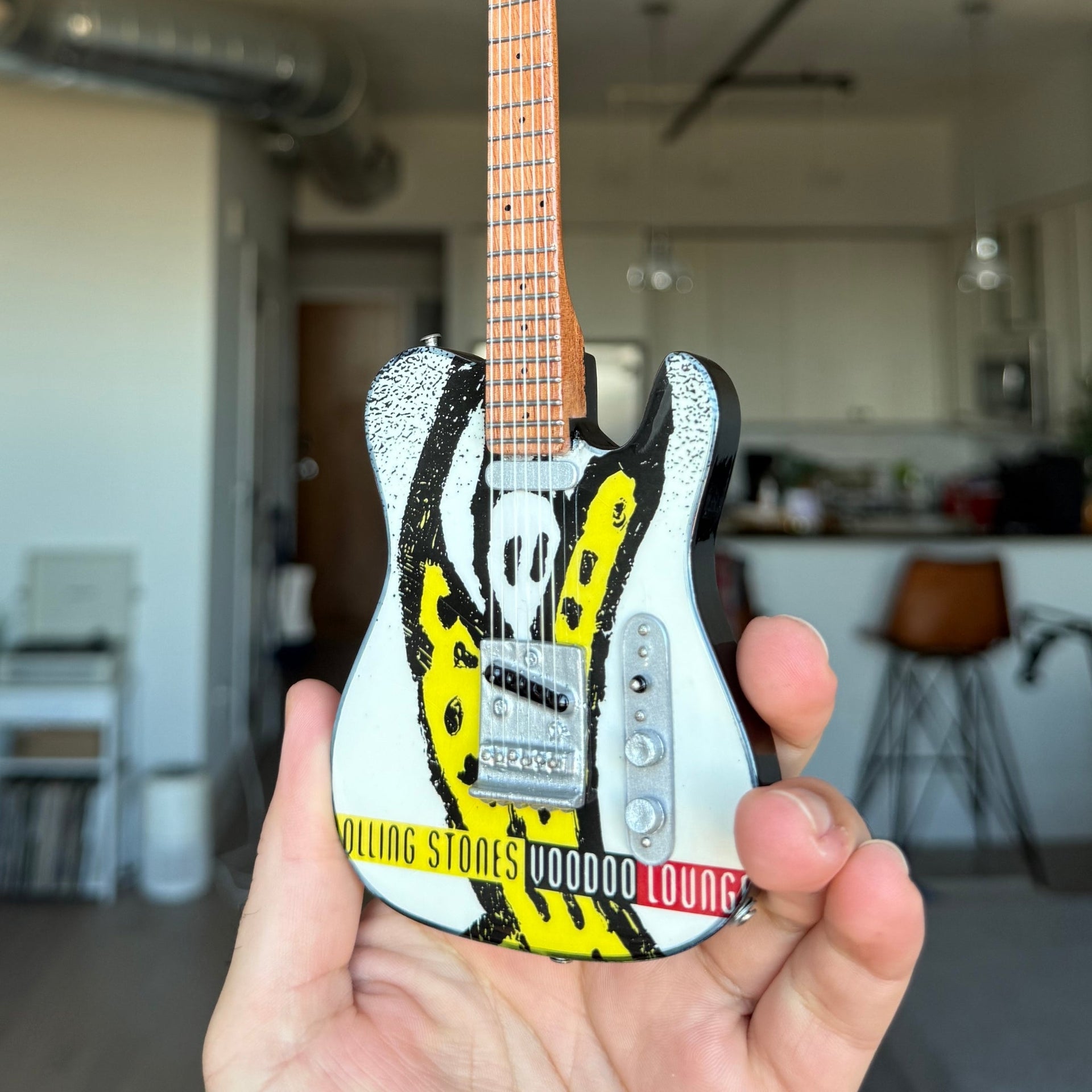 The Rolling Stones "Voodoo Lounge" Mini Guitar