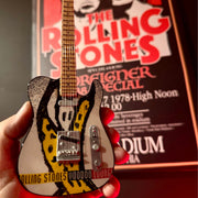The Rolling Stones "Voodoo Lounge" Mini Guitar
