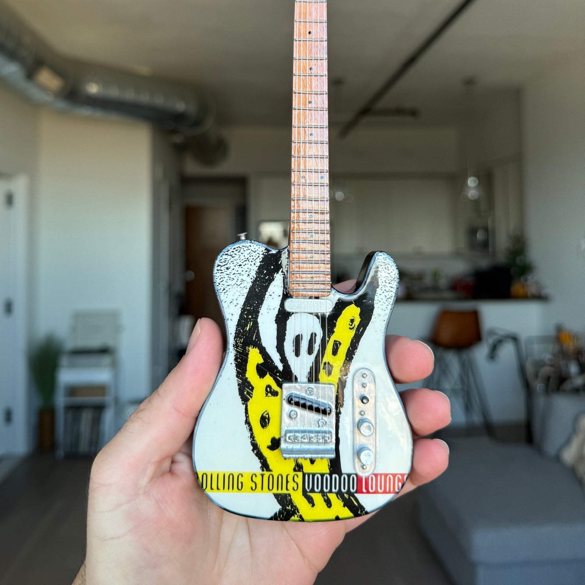 The Rolling Stones "Voodoo Lounge" Mini Guitar