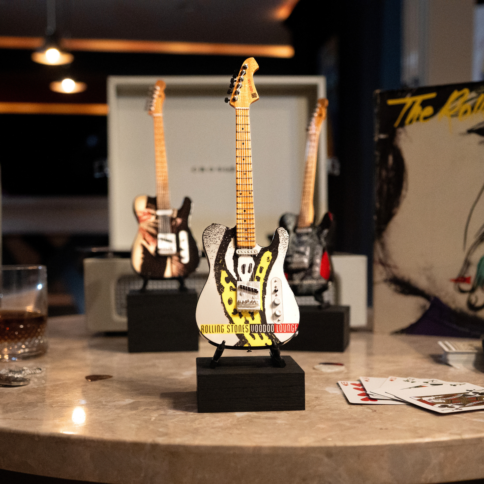 The Rolling Stones "Voodoo Lounge" Mini Guitar