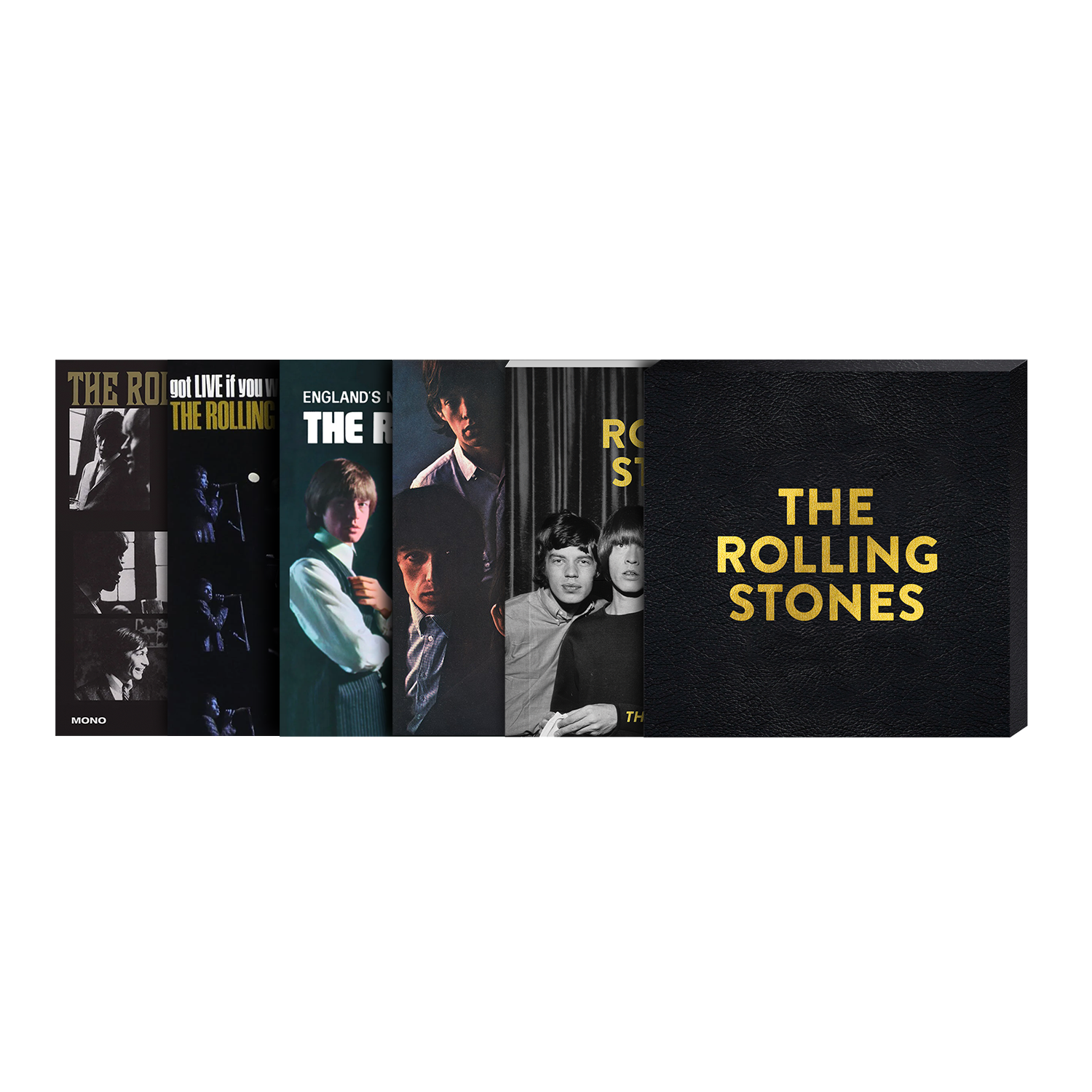 The Rolling Stones x Goldmine - Early Years Limited Edition Box Set (Book + 4 LPs)