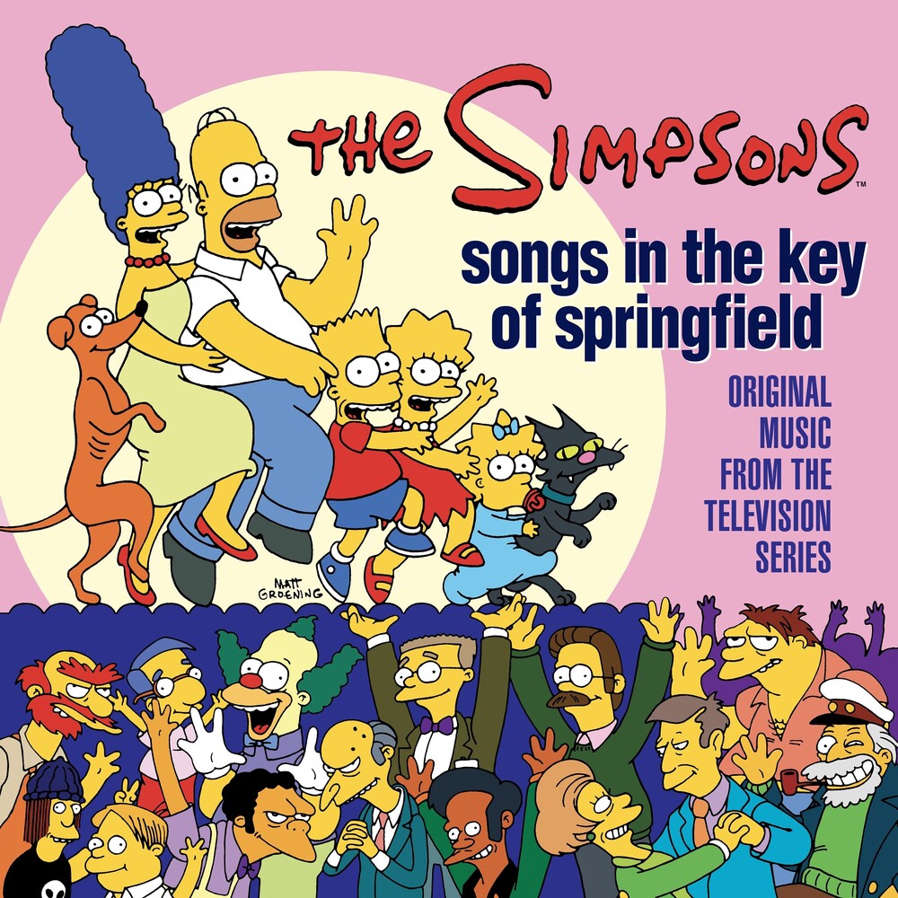 The Simpsons – Songs in the Key of Springfield (Original Music from the Television Series, Deluxe LP Vinyl)