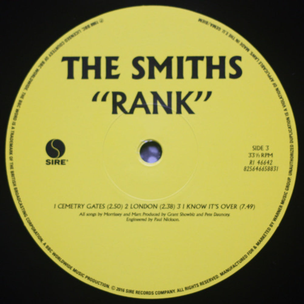 The Smiths – Rank (2-LP Vinyl)