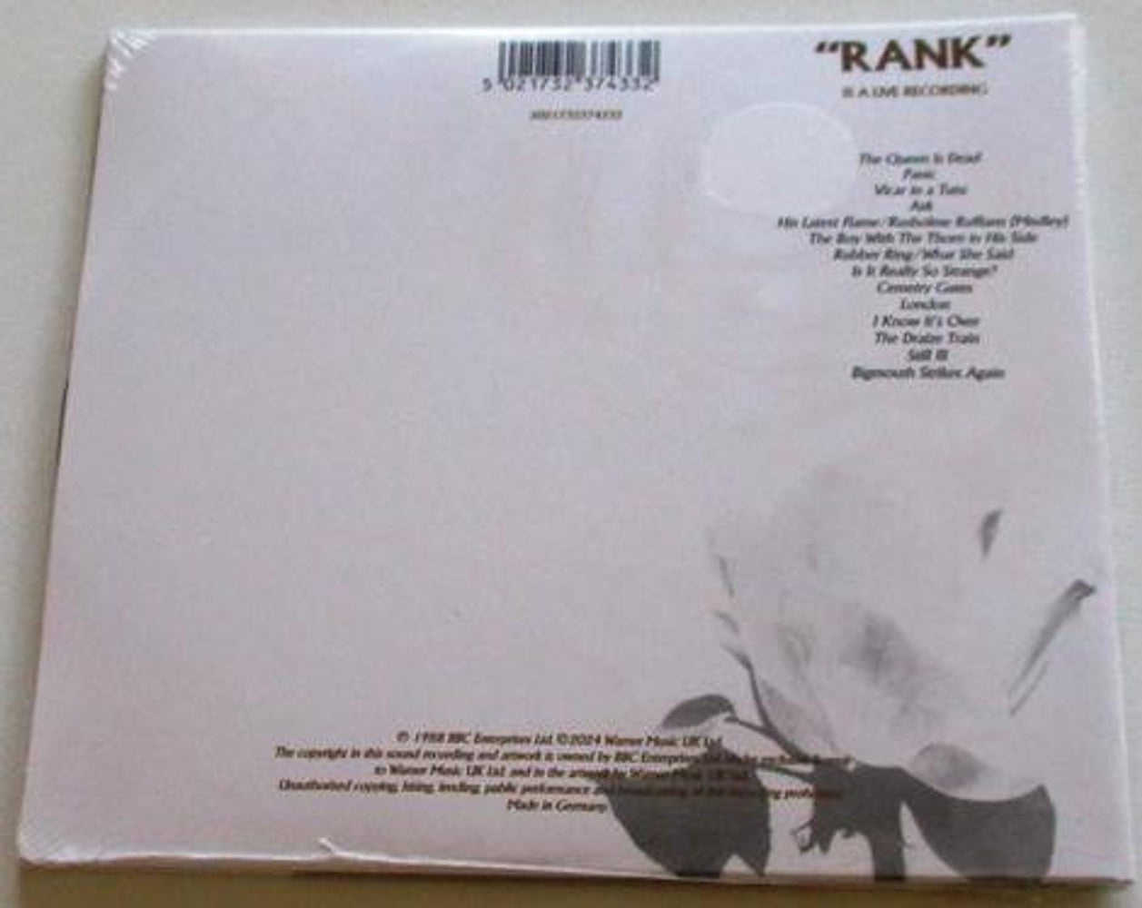 The Smiths – Rank (CD)