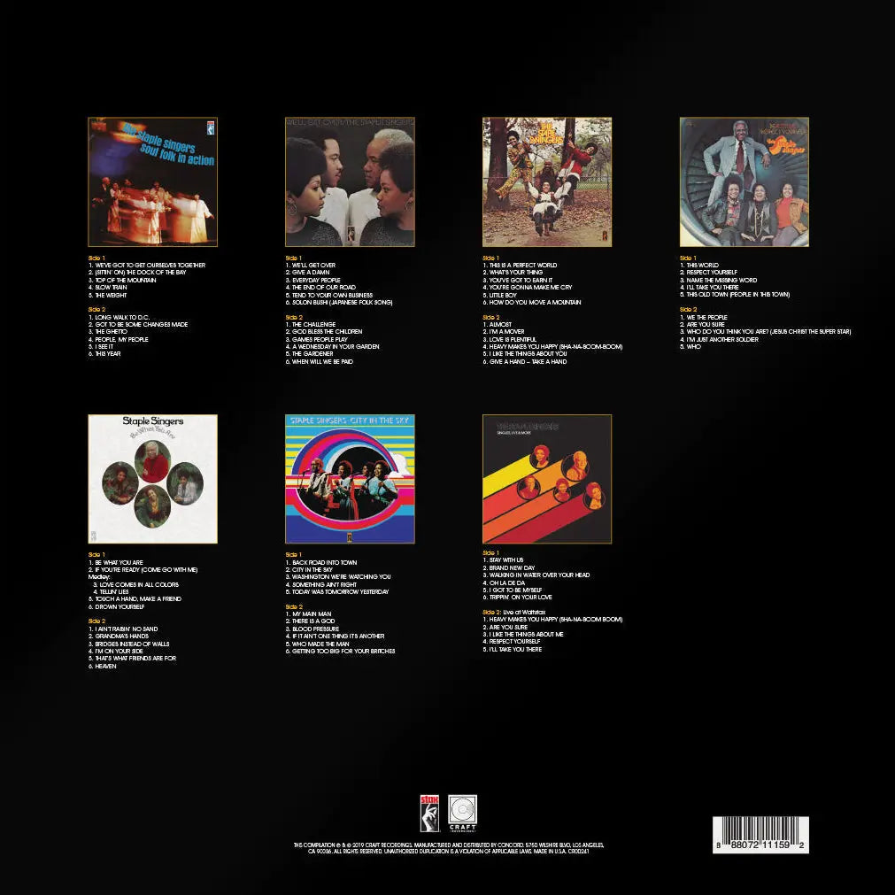 The Staple Singers – Come Go With Me: The Stax Collection (7-LP Vinyl Box Set) - Detail