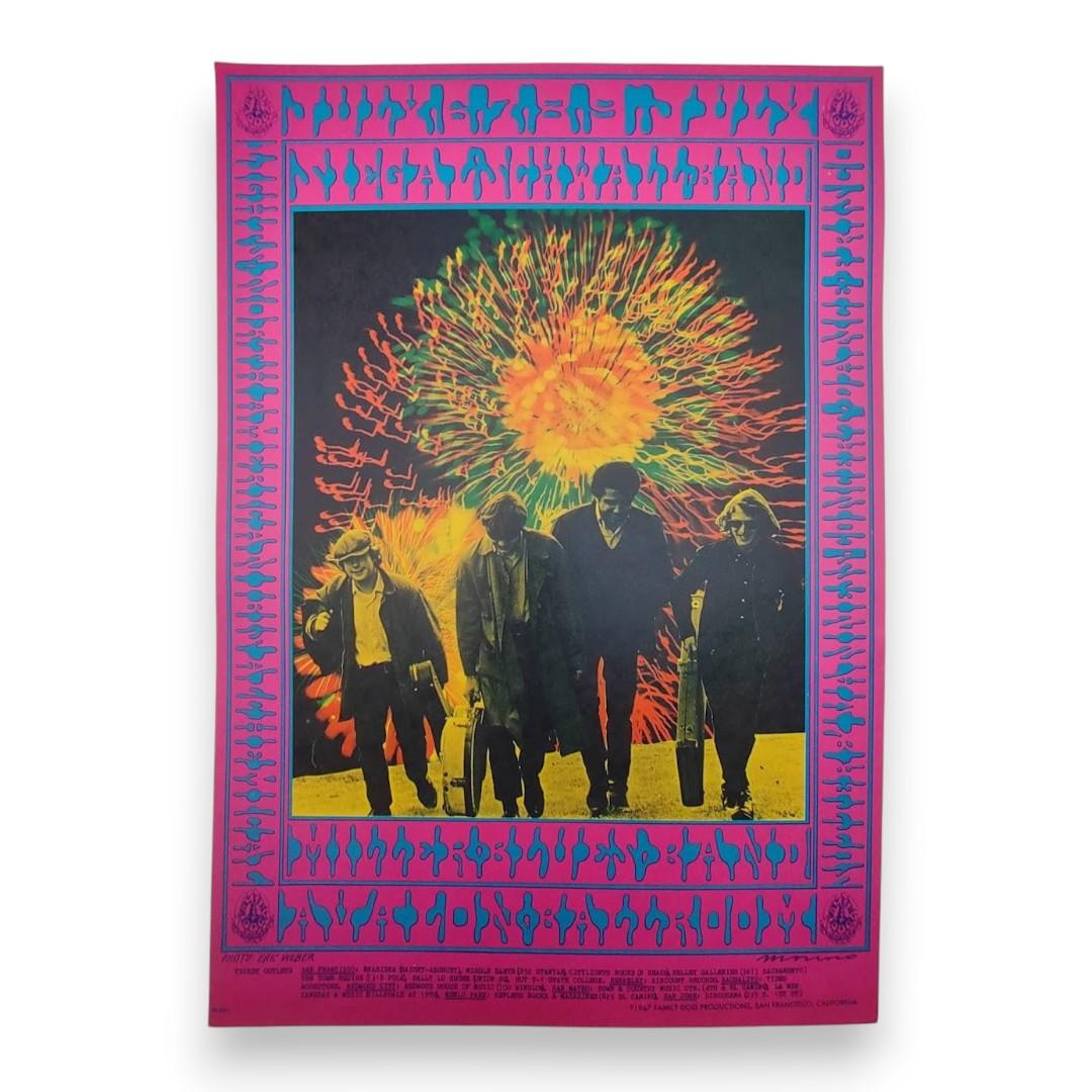 The Steve Miller Blues Band – The Avalon Ballroom, San Francisco (Jul 6–9, 1967) by Victor Moscoso