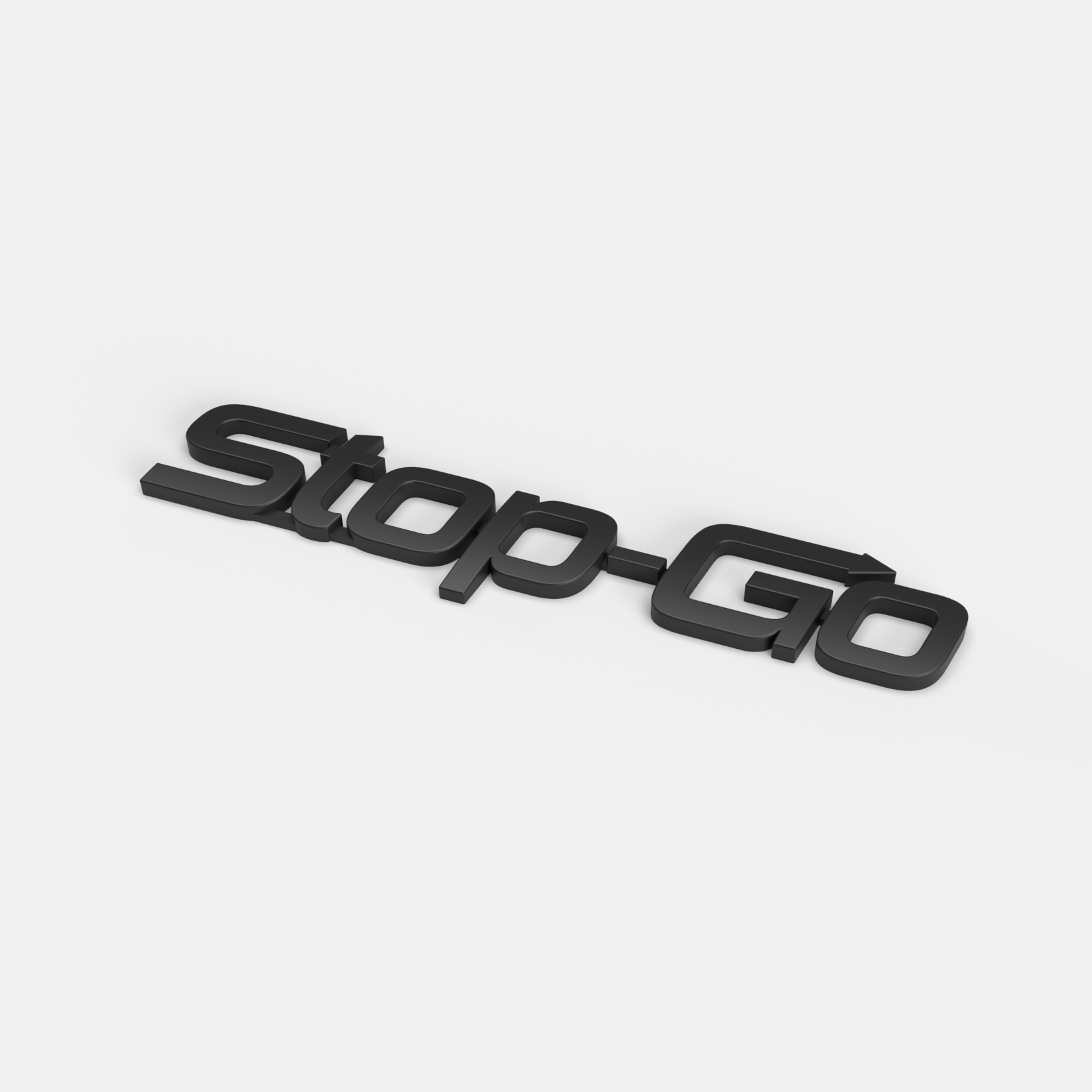 The Stop-Go Badge