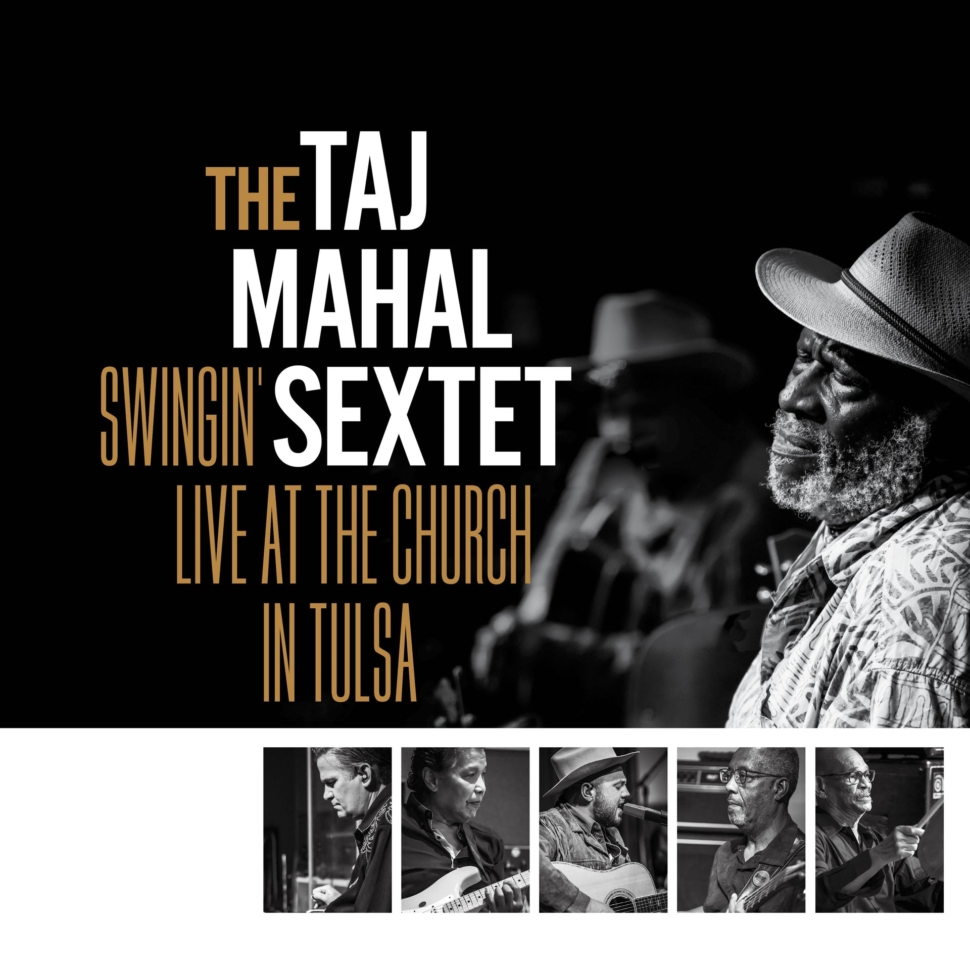 The Taj Mahal Sextet – Swingin’ Live at the Church in Tulsa (Translucent Gold 2-LP Vinyl)