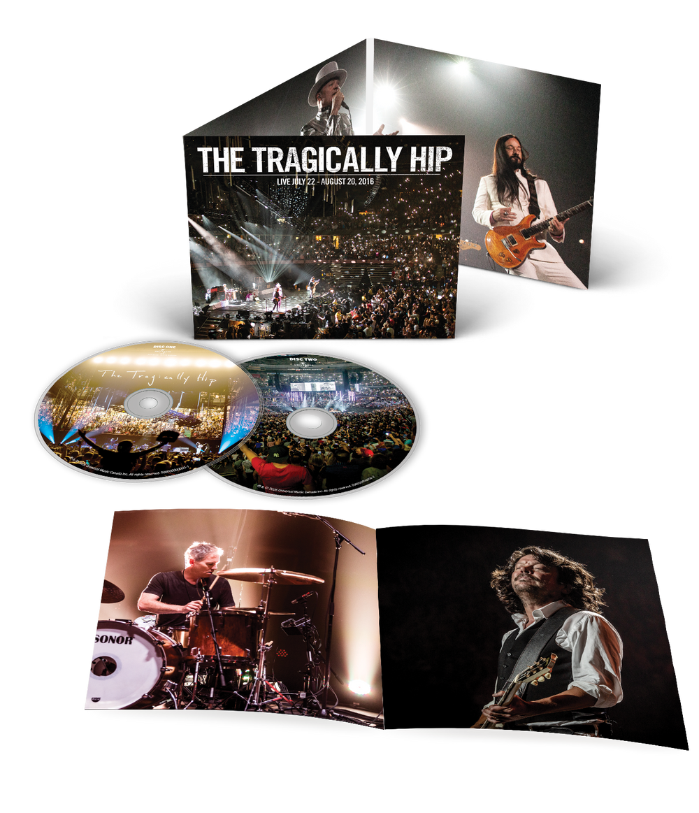 The Tragically Hip – Live July 22 - August 20, 2016 (CD)