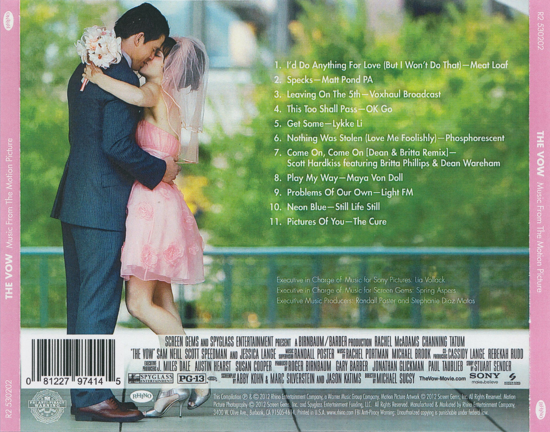 The Vow - Music From The Motion Picture (CD)