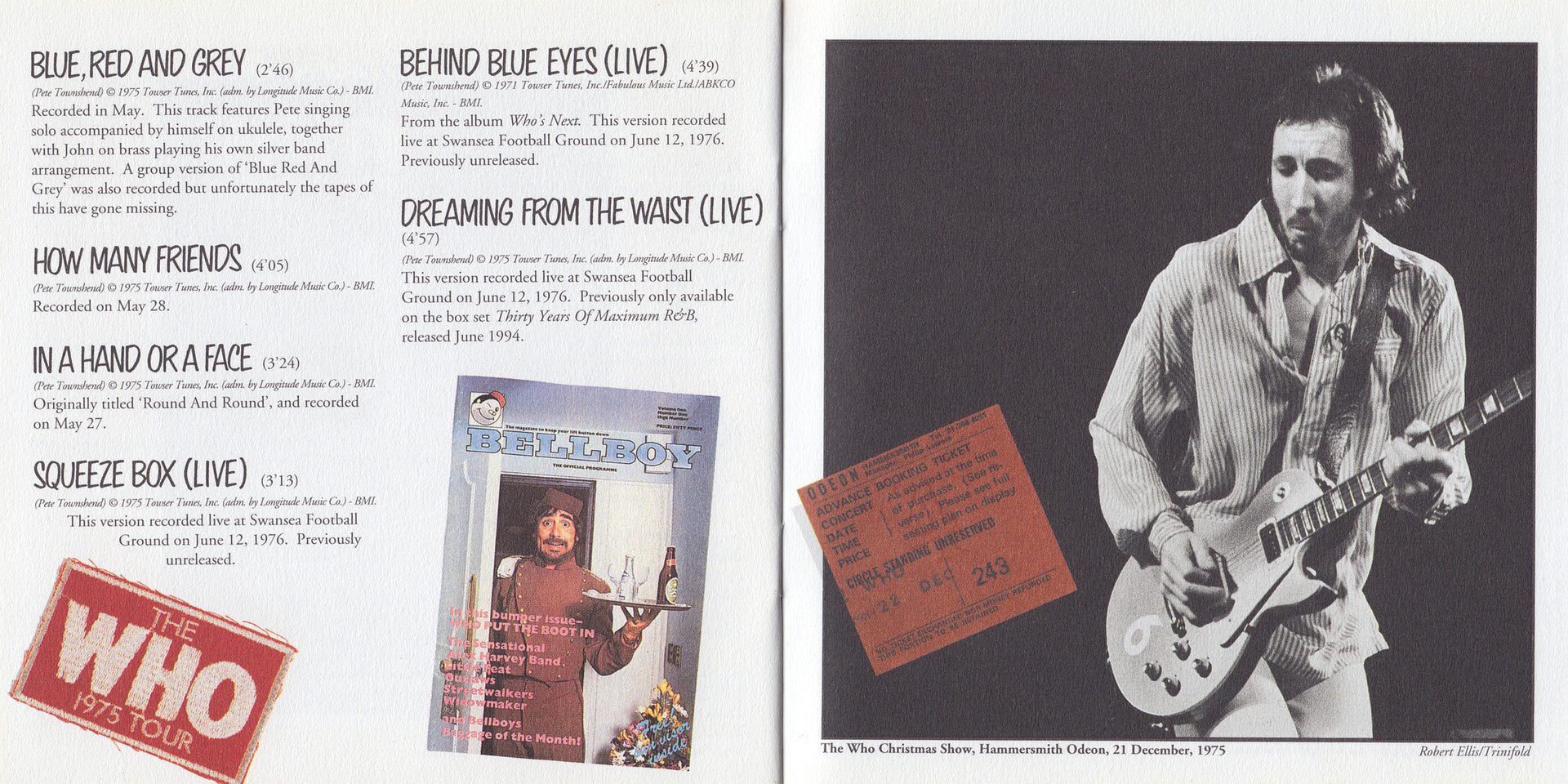 The Who – By Numbers (Remastered CD) - Packaging