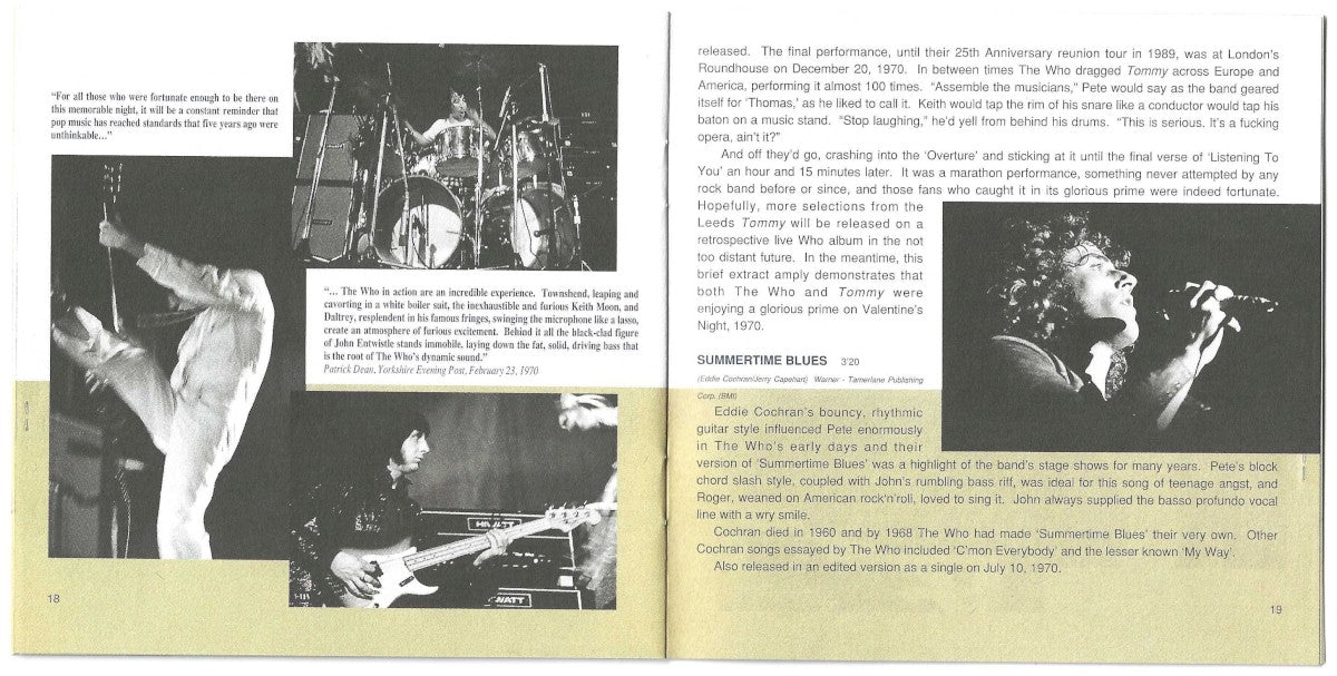 The Who – Live At Leeds (Remastered CD) - View 12