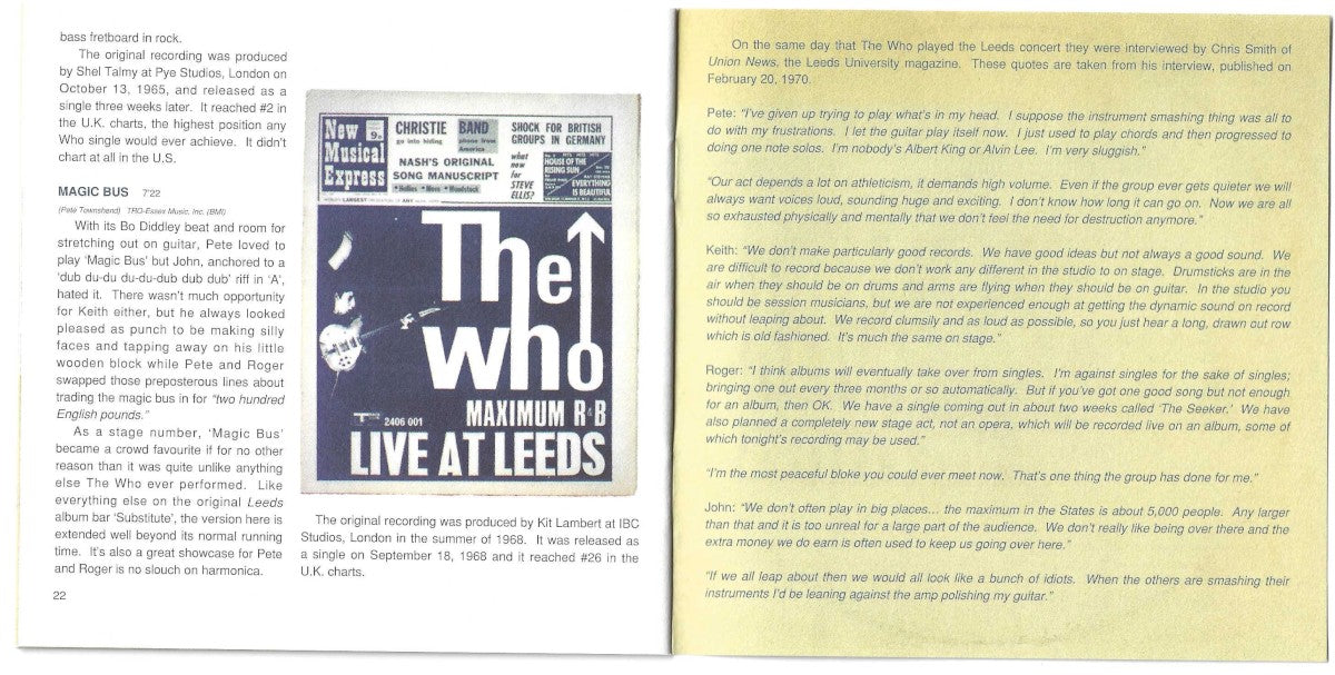 The Who – Live At Leeds (Remastered CD) - View 14