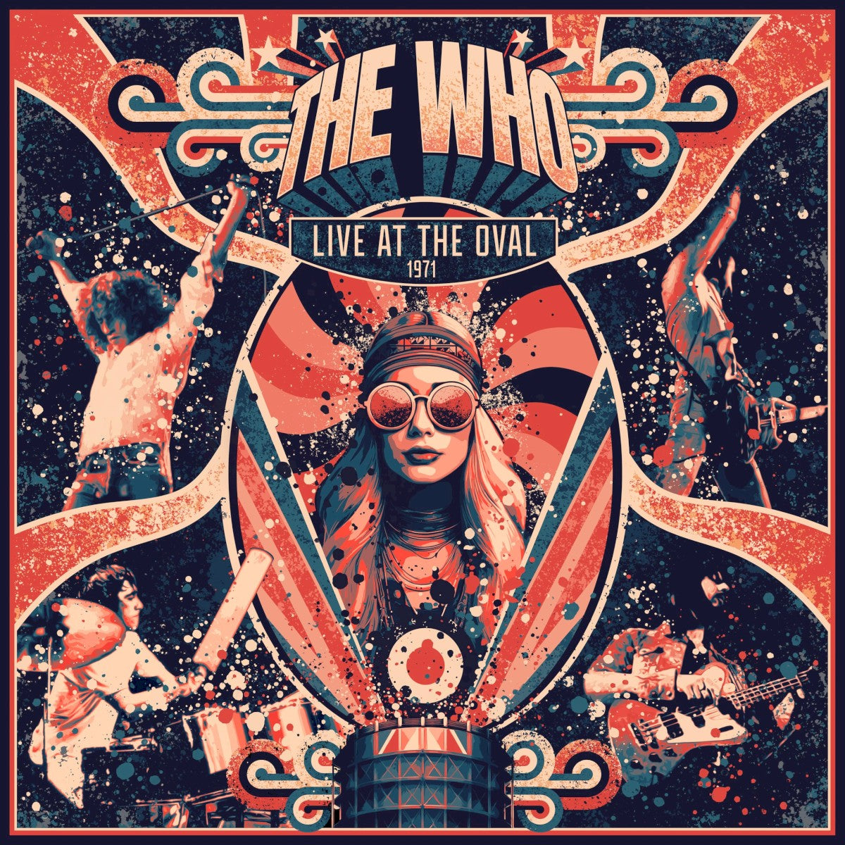 The Who – Live at the Oval 1971 (2-LP Vinyl) - Back