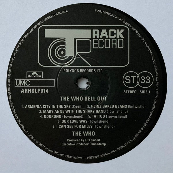 The Who – The Who Sell Out: Half-Speed Master (LP Vinyl) - Alternate View
