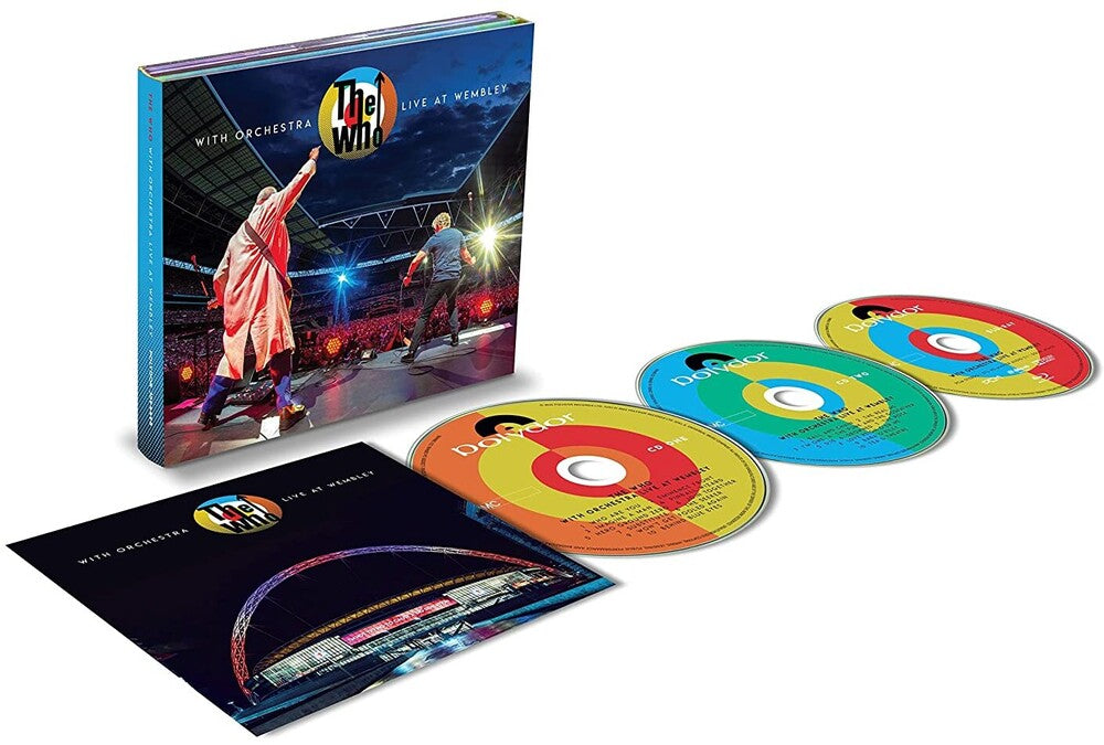 The Who – The Who - With Orchestra Live At Wembley (2-CD + Blu-ray) - Front