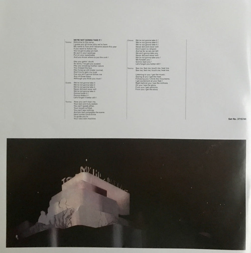 The Who – Tommy (2-LP Vinyl) - Detail