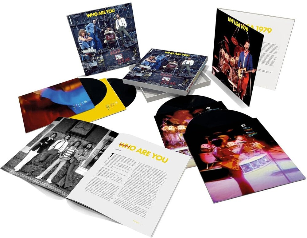 The Who – Who Are You (2025) - (Deluxe 4-LP Set) - Front