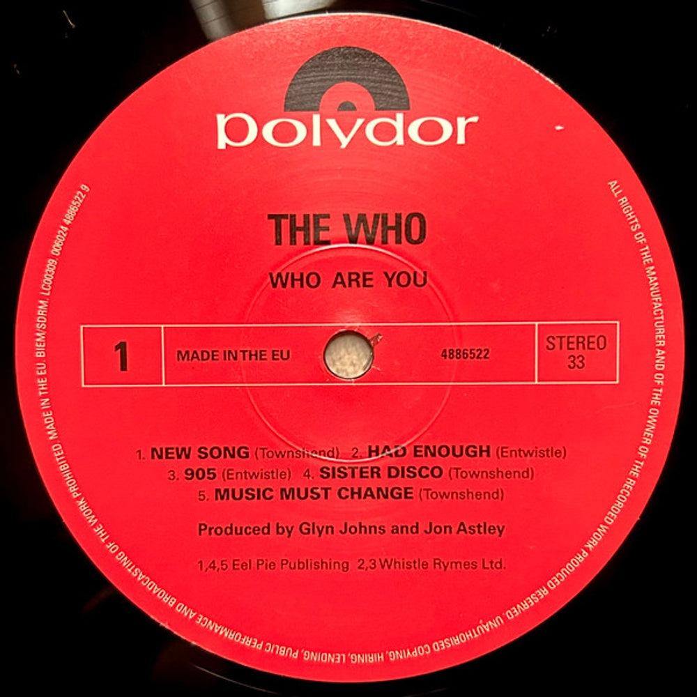 The Who – Who Are You (2025) - (LP Vinyl) - Detail
