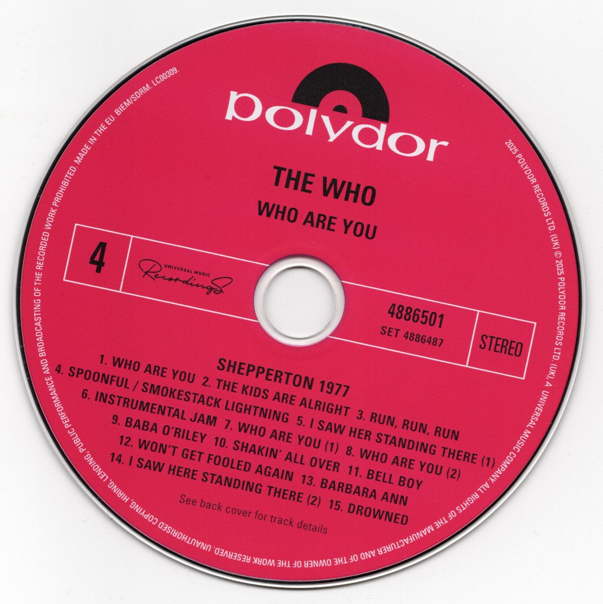 The Who – Who Are You (2025) - (Super Deluxe 7-CD & Blu-ray) - View 14