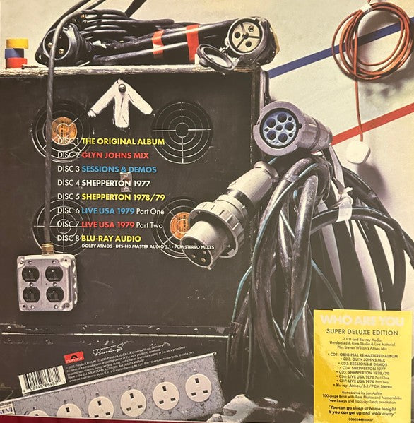 The Who – Who Are You (2025) - (Super Deluxe 7-CD & Blu-ray) - Detail