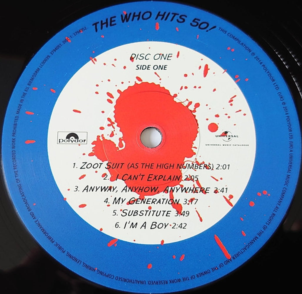 The Who – Who Hits 50! (2-LP Vinyl) - Alternate View