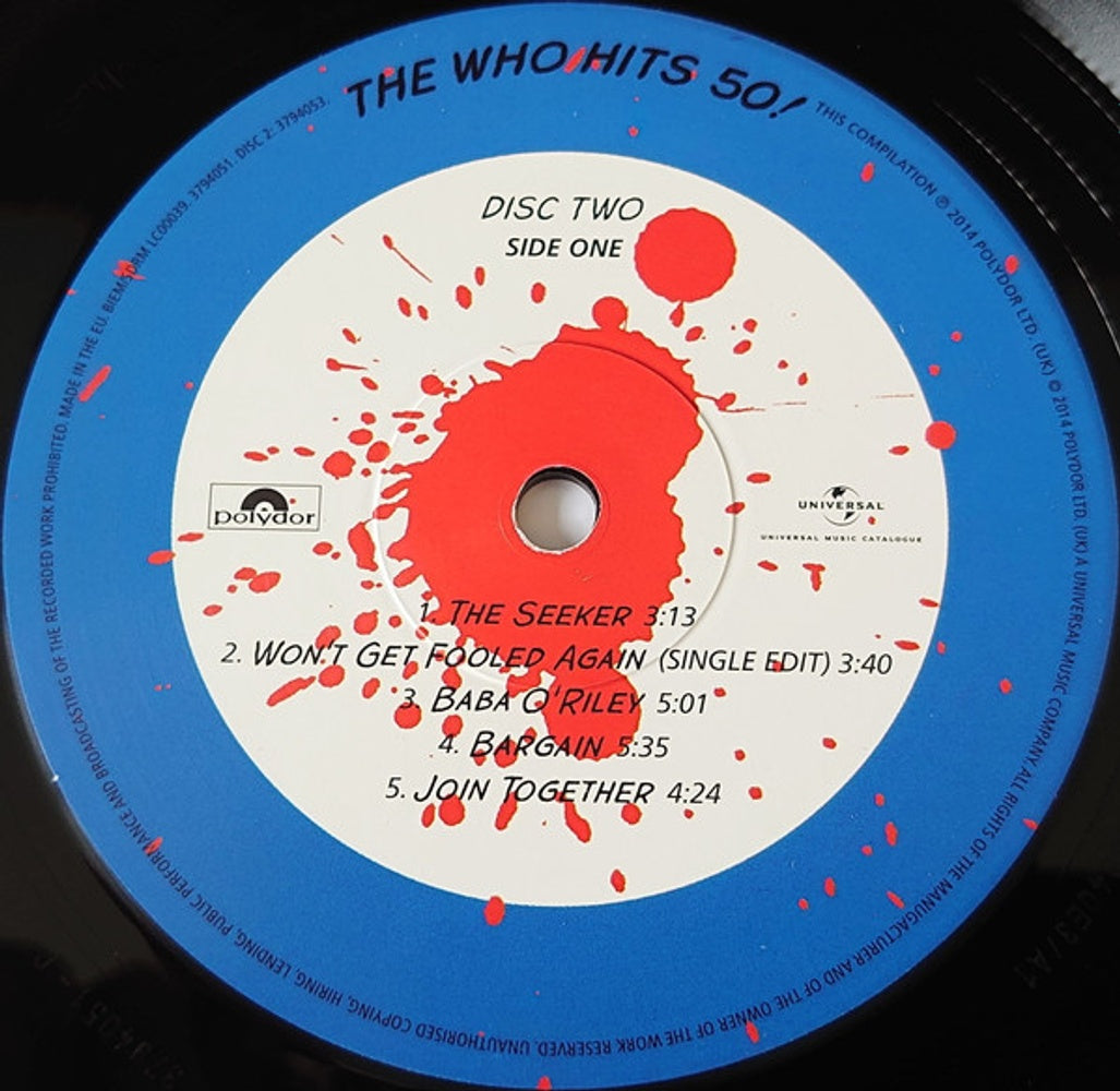 The Who – Who Hits 50! (2-LP Vinyl) - Side View