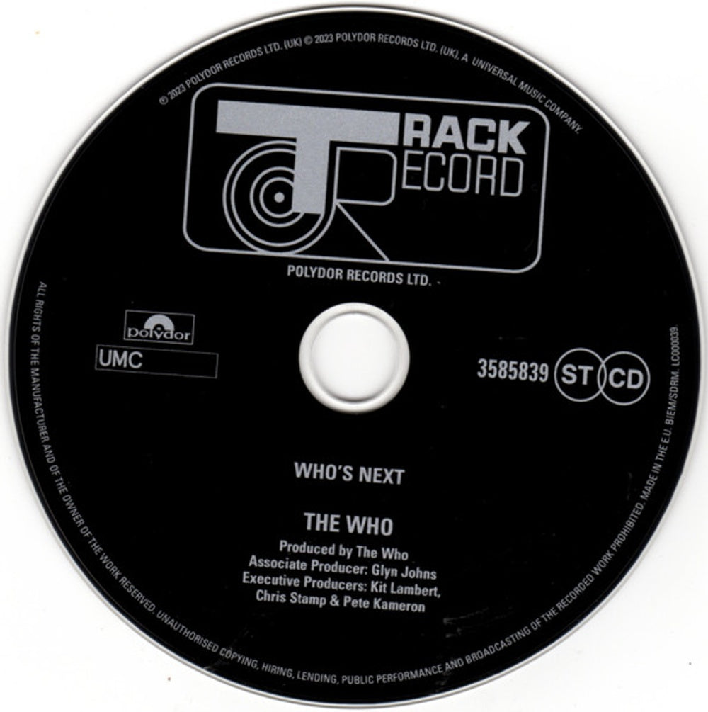 The Who – Who's Next: Remastered (CD) - Alternate View