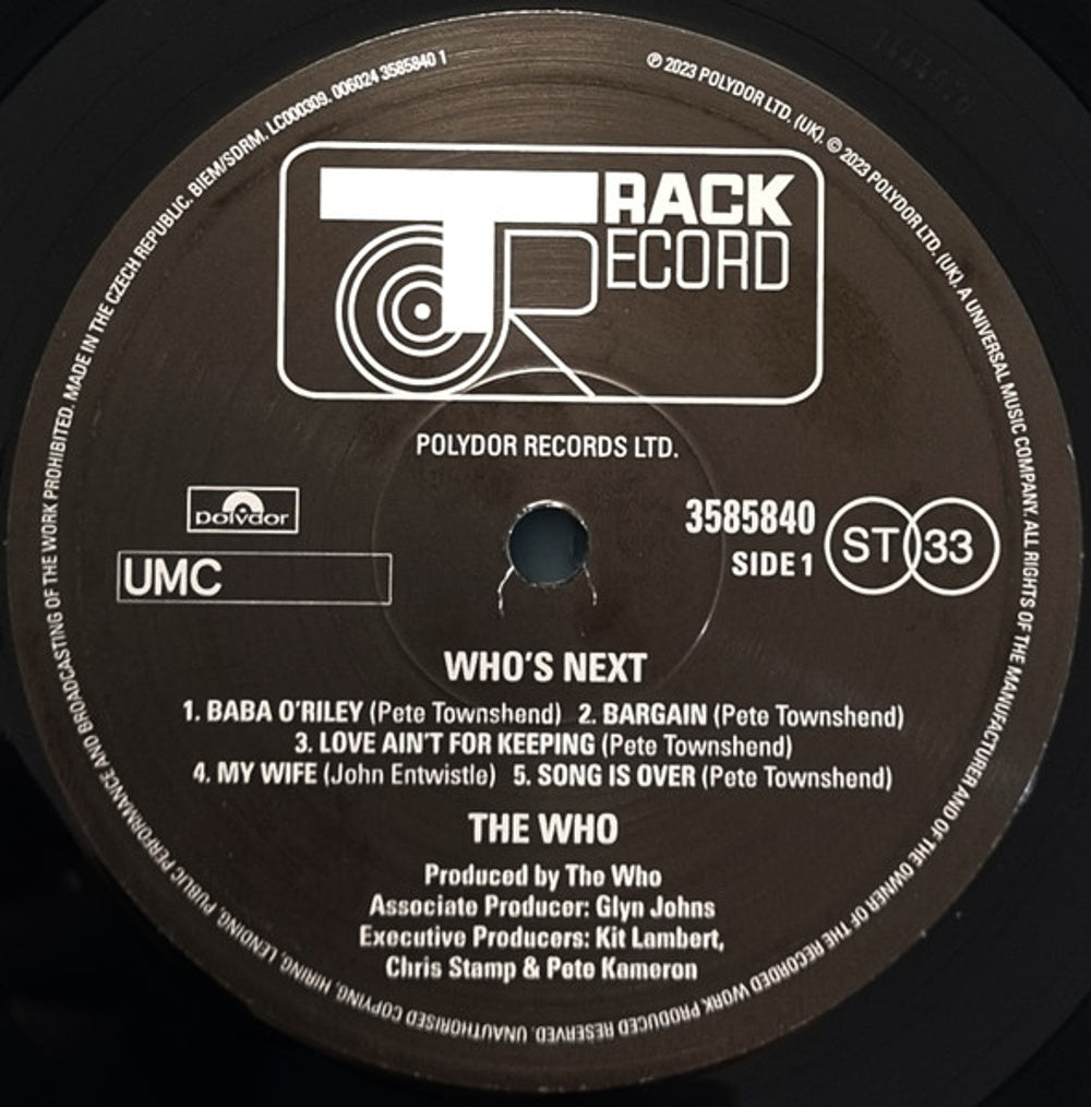 The Who – Who's Next: Remastered (LP Vinyl) - Alternate View