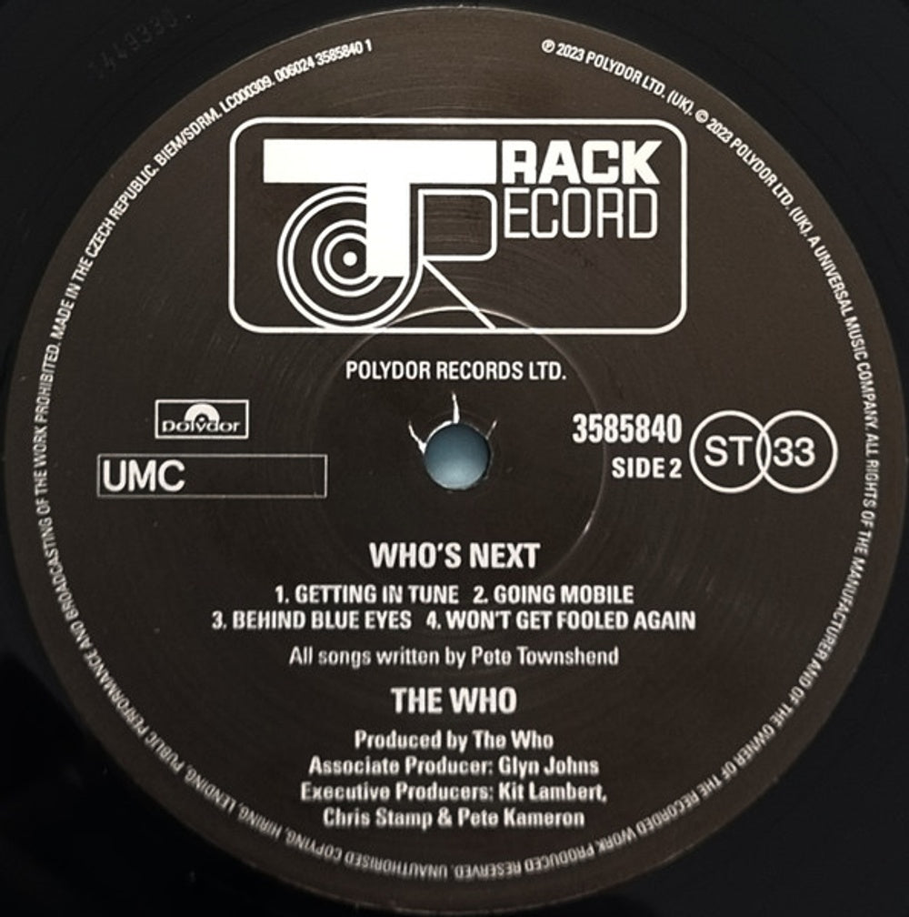 The Who – Who's Next: Remastered (LP Vinyl) - Close-Up