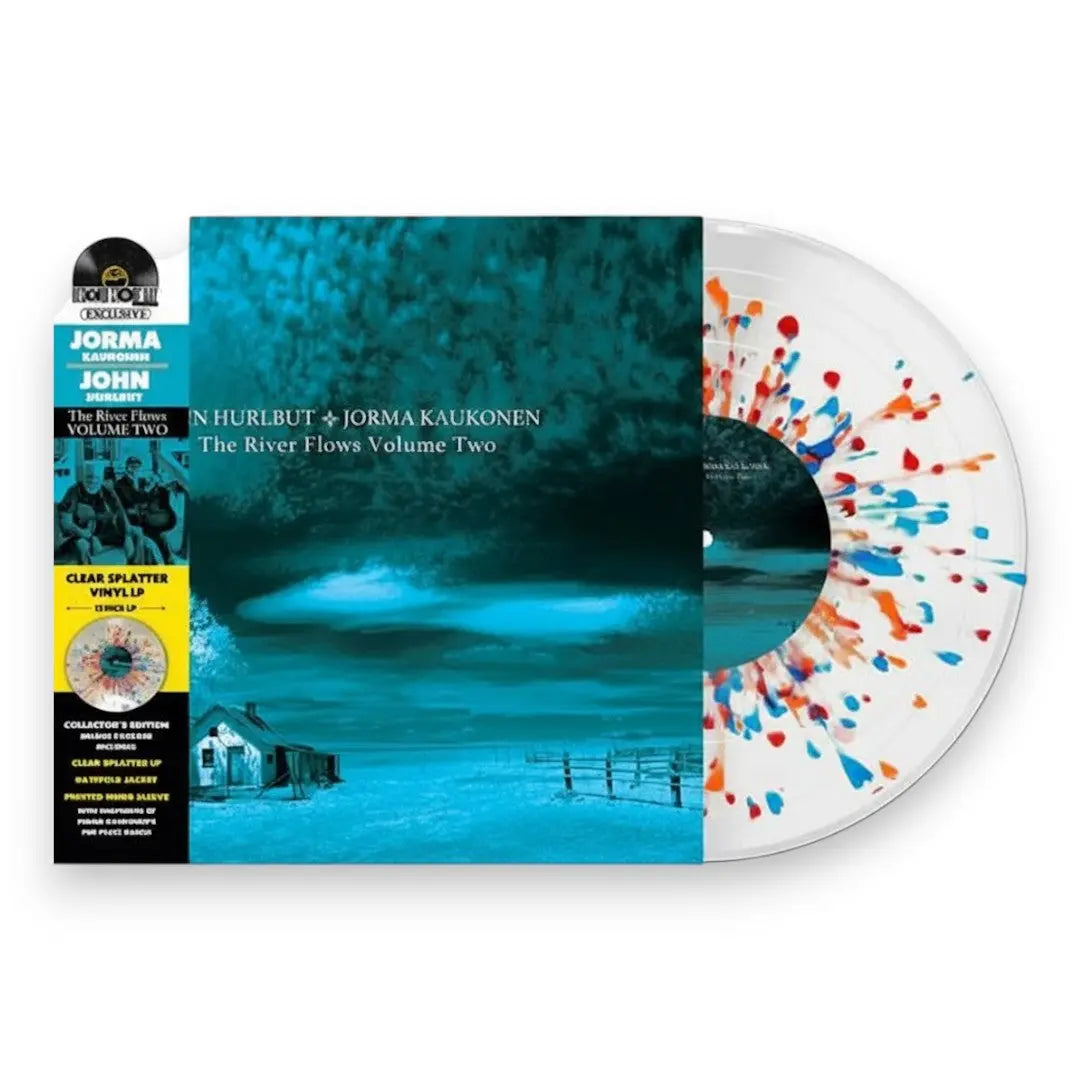 Jorma Kaukonen & John Hurlbut - The River Flows Vol. 2 (Clear LP Vinyl) ShopTime Music & Media