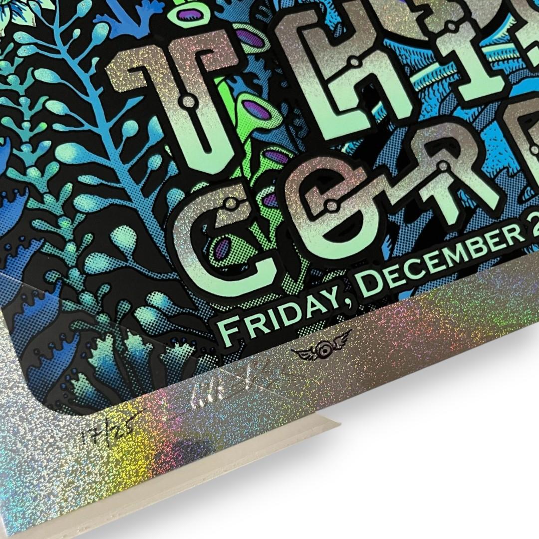 Thievery Corporation – Roseland Theater, Portland (Dec 20, 2024) by EMEK (Blue Foil Variant)