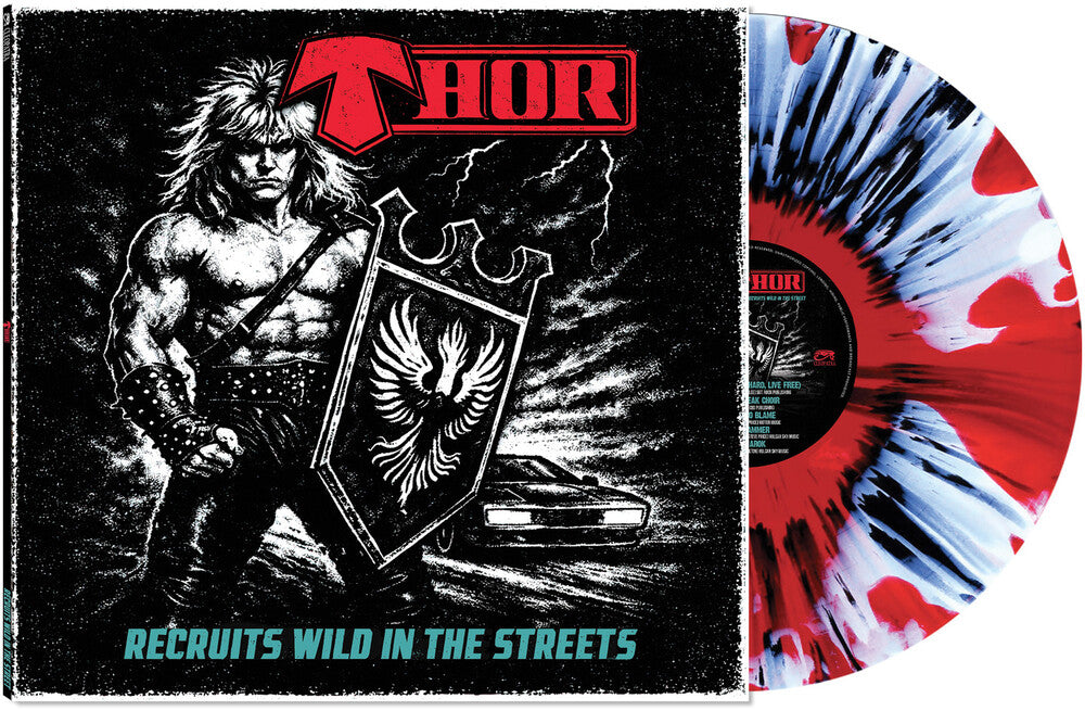 Thor – Recruits Wild In The Streets - (Clear/Red/Black/White Haze Splatter LP Vinyl)