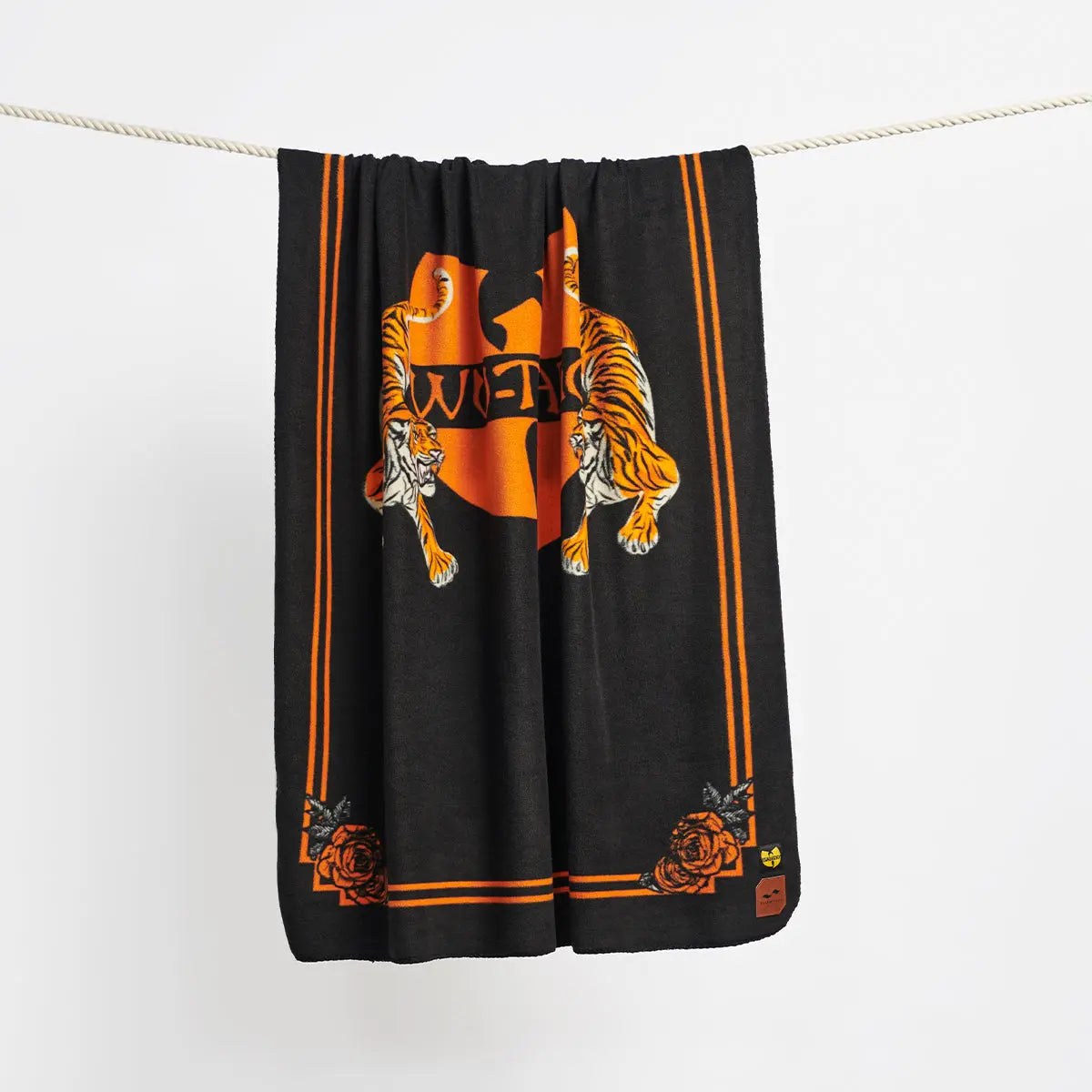 Slowtide Tiger Style Fleece Throw Blanket - Thumbnail 5