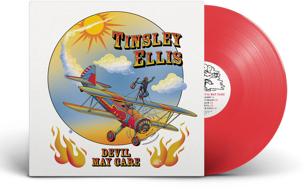 Tinsley Ellis – Devil May Care (Limited Edition Translucent Red LP Vinyl)