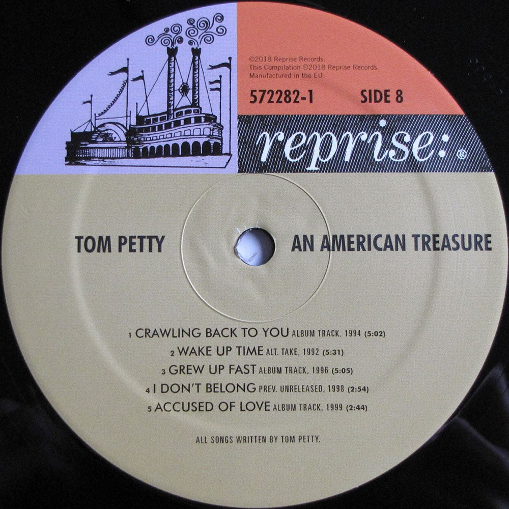 Tom Petty – An American Treasure (6-LP Vinyl Box Set) - Label
