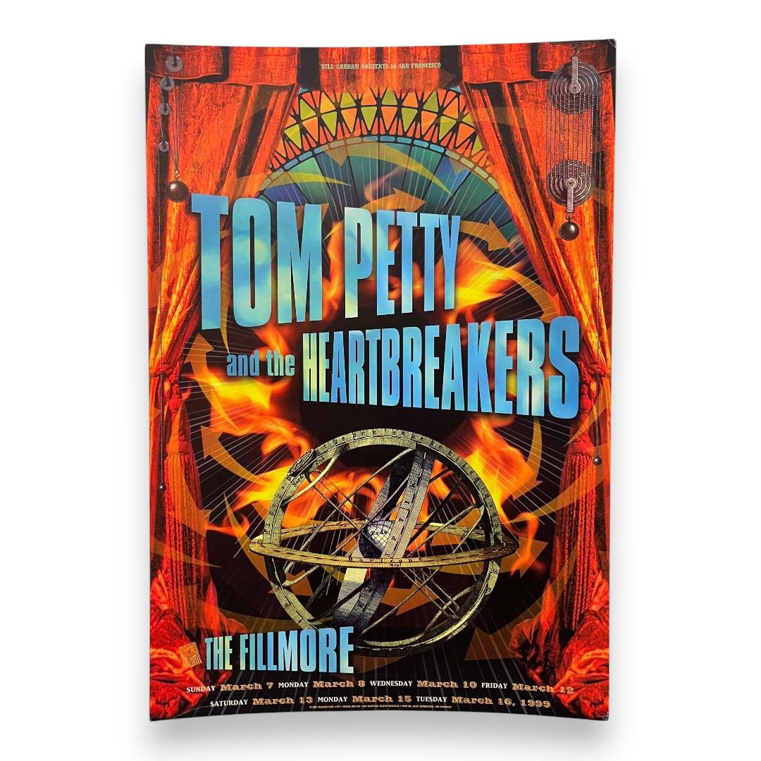 Tom Petty And The Heartbreakers – The Fillmore, San Francisco (Mar 1999) by Rex Ray (Orange)