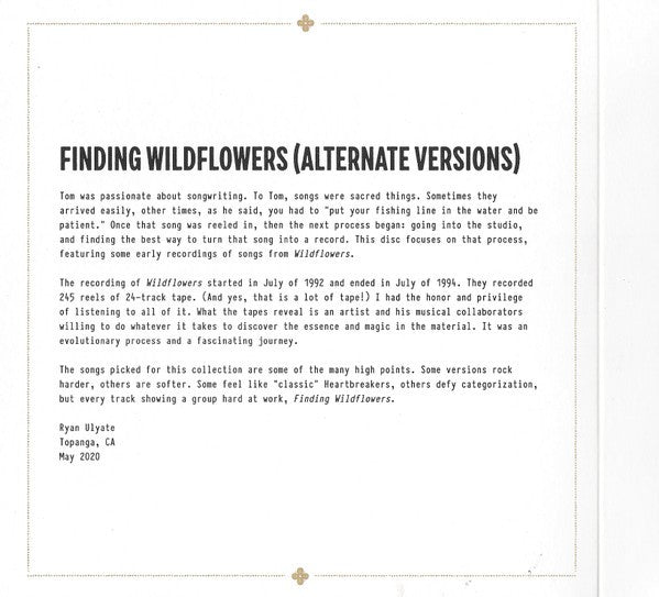 Tom Petty – Finding Wildflowers: Alternate Versions (2-LP Vinyl) - Alternate View