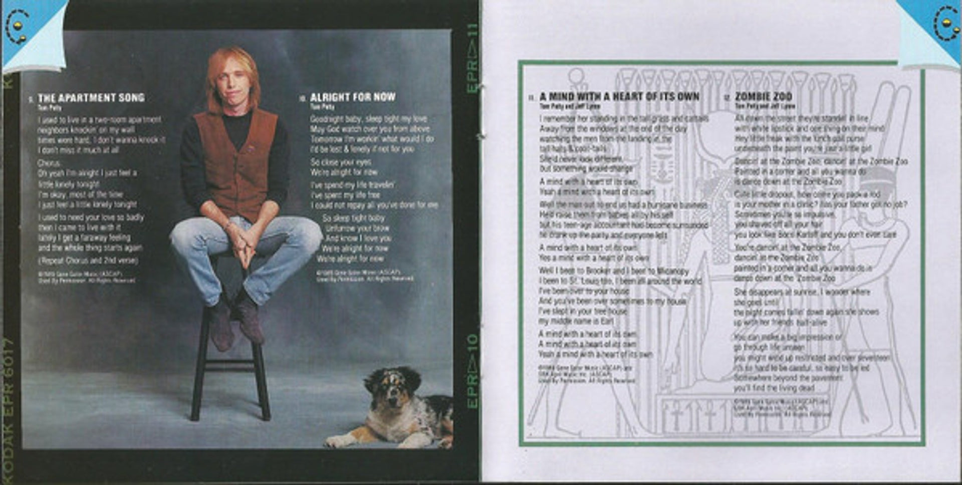 Tom Petty – Full Moon Fever (CD) - Label