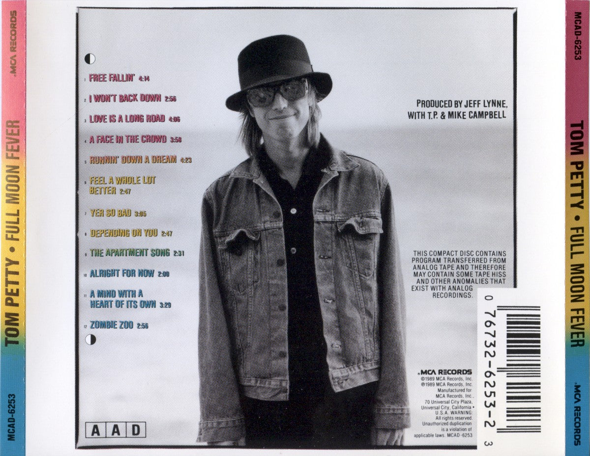 Tom Petty – Full Moon Fever (CD) - Detail