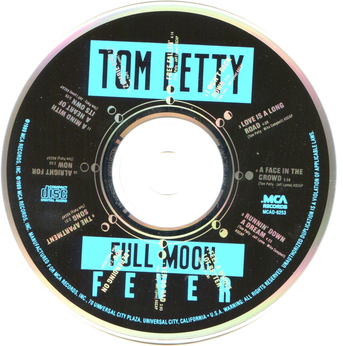 Tom Petty – Full Moon Fever (CD) - Alternate View