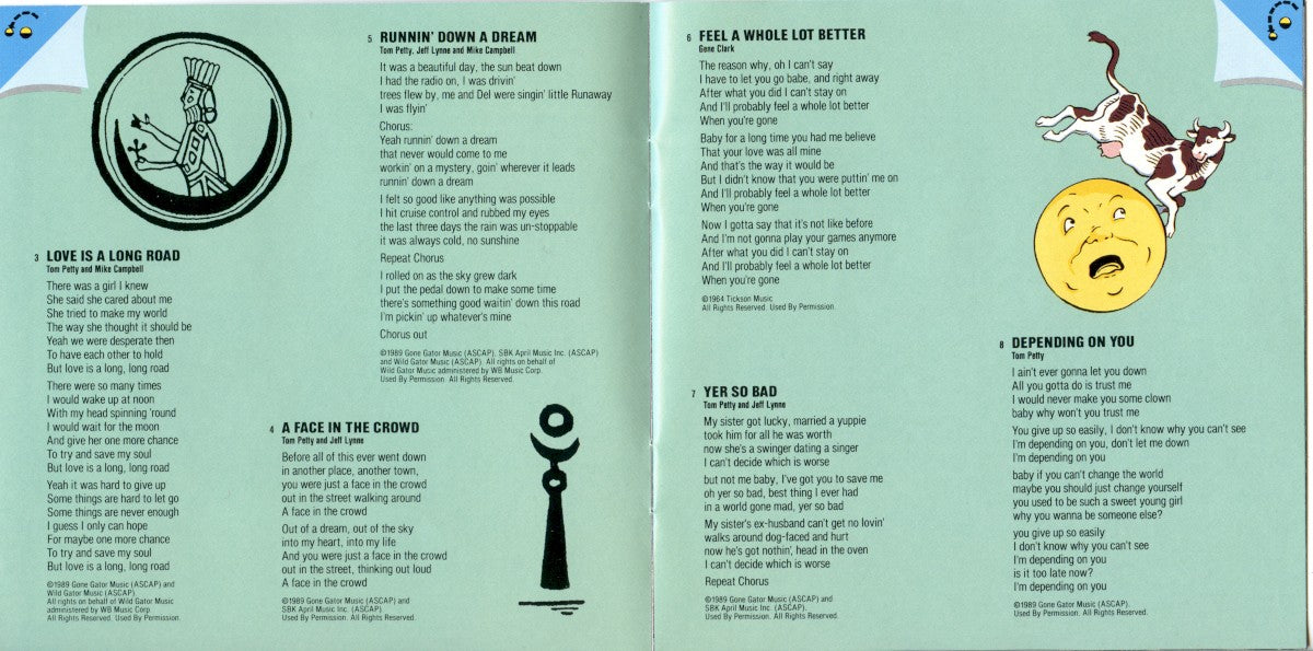 Tom Petty – Full Moon Fever (CD) - Side View