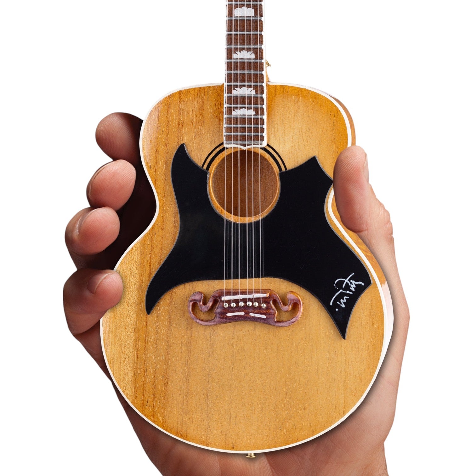 稀少 GIBSON SJ-200 ミニチュアギター 模型 スタンド ケース付 稀少 GIBSON SJ-200 ミニチュアギター 模型 スタンド ケース付