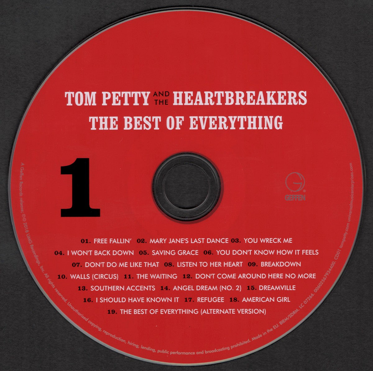 Tom Petty – The Best Of Everything: The Definitive Career Spanning Hits Collection (2-CD) - Alternate View