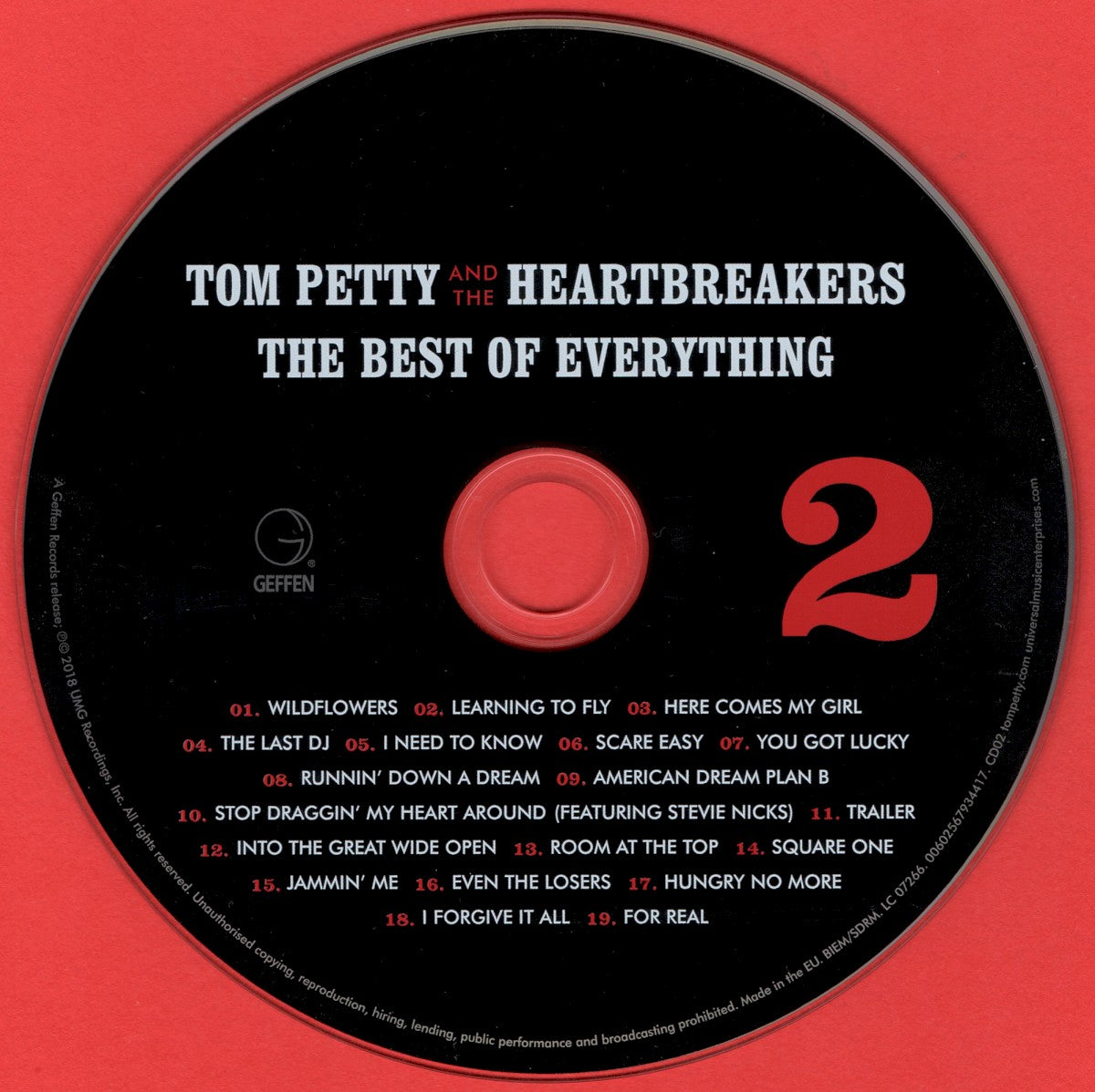 Tom Petty – The Best Of Everything: The Definitive Career Spanning Hits Collection (2-CD) - Close-Up