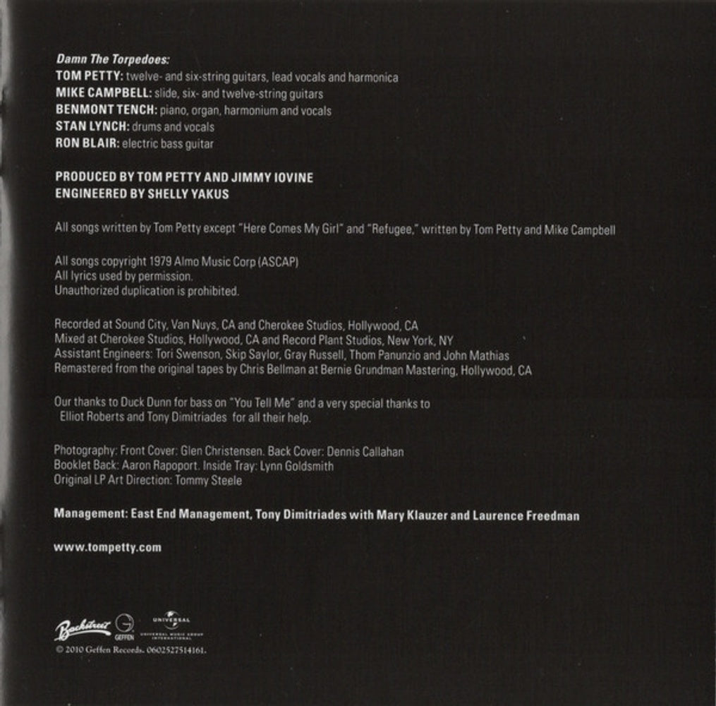 Tom Petty & The Heartbreakers – Damn The Torpedoes (CD) - View 11
